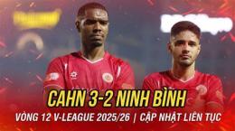 ảnh chụp màn hình bóng đá cahn vs ninh bình