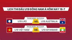 ảnh chụp màn hình bóng đá hôm nay u19