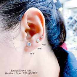 ảnh chụp màn hình bông tai nụ đá