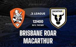 ảnh chụp màn hình câu lạc bộ bóng đá macarthur đấu với brisbane