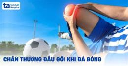 ảnh chụp màn hình chấn thương đầu gối khi đá bóng