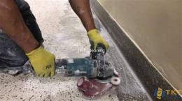 ảnh chụp màn hình đánh bóng sàn đá terrazzo quận 2