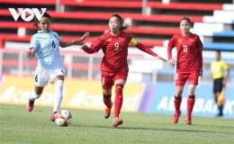 ảnh chụp màn hình giải bóng đá nữ myanmar