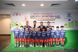 ảnh chụp màn hình giải bóng đá u9 toàn quốc 2026