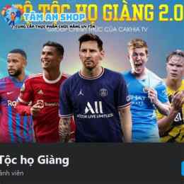 ảnh chụp màn hình giang a phò live bóng đá