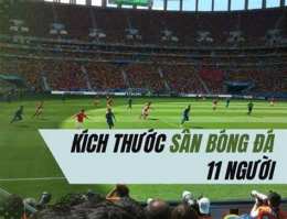 ảnh chụp màn hình gôn bóng đá 11 người bao nhiêu mét