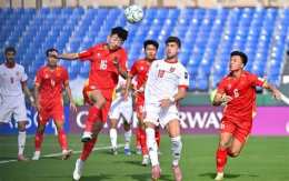 ảnh chụp màn hình kết quả bóng đá u23 asian cup