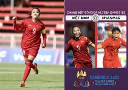 ảnh chụp màn hình kết quả trận chung kết bóng đá nữ sea games