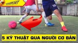 ảnh chụp màn hình kỹ thuật qua người trong bóng đá