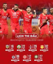 ảnh chụp màn hình lịch thi đấu bóng đá cahn