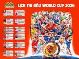 ảnh chụp màn hình lịch thi đấu bóng đá world cup 2026 ngày mai