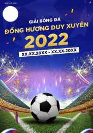 ảnh chụp màn hình poster giải bóng đá