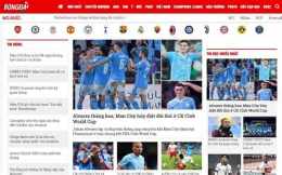 ảnh chụp màn hình trang web xem bóng đá k+
