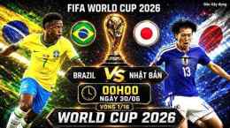 ảnh chụp màn hình tỷ số bóng đá brazil nhật bản