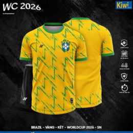 áo bóng đá brazil 2026