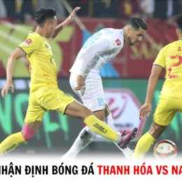 bóng đá nam định thanh hóa