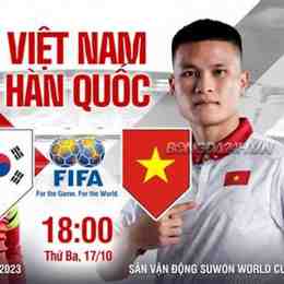 bóng đá việt nam vs hàn quốc