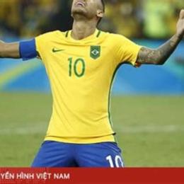 brazil giành hcv bóng đá olympic đầu tiên