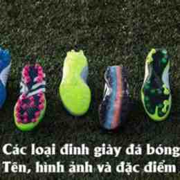 các loại đinh giày đá bóng