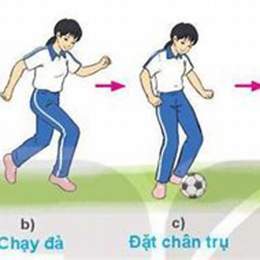 cách đá bóng cơ bản