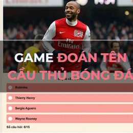 đoán cầu thủ bóng đá