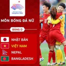 giải asiad bóng đá 2026