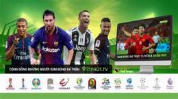 giao diện app 90 phut truc tiep bong da