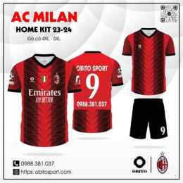 giao diện app áo bóng đá ac milan