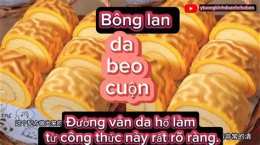 giao diện app bánh bông lan da beo