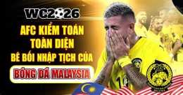 giao diện app bê bối bóng đá malaysia