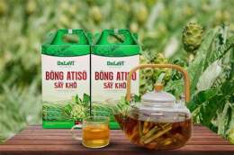 giao diện app bông atiso đà lạt
