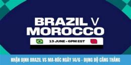 giao diện app bóng đá brazil maroc