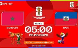 giao diện app bóng đá maroc