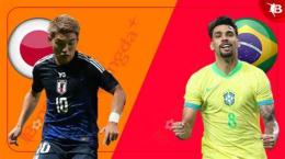 giao diện app bóng đá nhật bản và brazil