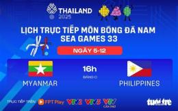 giao diện app bóng đá philippines myanmar