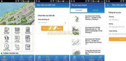 giao diện app bông trang đà lạt