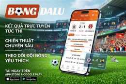 giao diện app bongdalu - dữ liệu bóng đá số 1