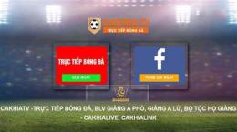 giao diện app cakhia trực tiếp bóng đá