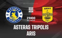 giao diện app câu lạc bộ bóng đá asteras tripolis