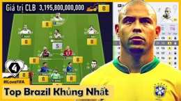 giao diện app cầu thủ bóng đá brazil
