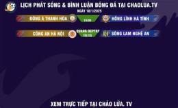 giao diện app chaolua tv trực tiếp bóng đá