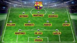 giao diện app chuyển nhượng bóng đá barca