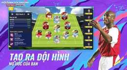 giao diện app code xây dựng 1 đội bóng đá