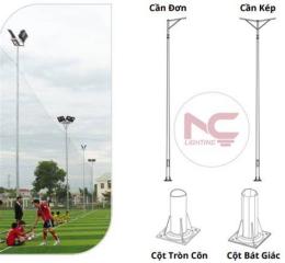 giao diện app cột đèn sân bóng đá