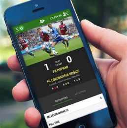 giao diện app cươc bóng đá