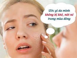 giao diện app da bị khô bong tróc vào mùa đông