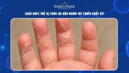 giao diện app da đầu ngón tay bị bong tróc