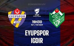 giao diện app eyüpspor – câu lạc bõ bóng đá igdir