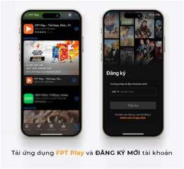 giao diện app fpt play trực tiếp bóng đá việt nam