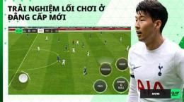 giao diện app game bóng đá hay trên mobile